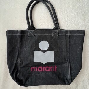 *SOLD* Isabel Marant Black Denim Tote Bag